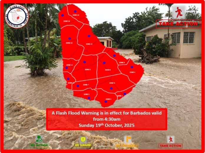 Flash flood warning