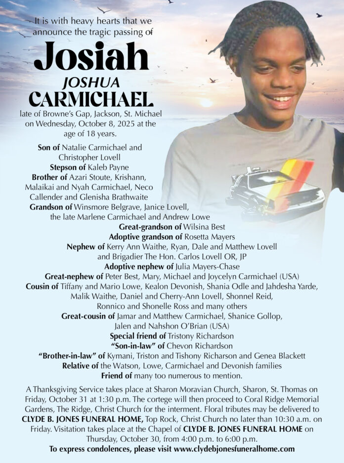 JOSIAH CARMICHAEL