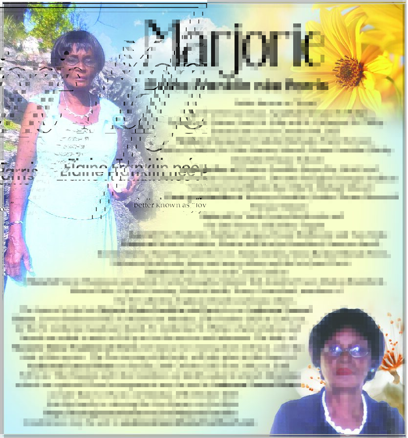 MARJORIE FRANKLIN née PARRIS