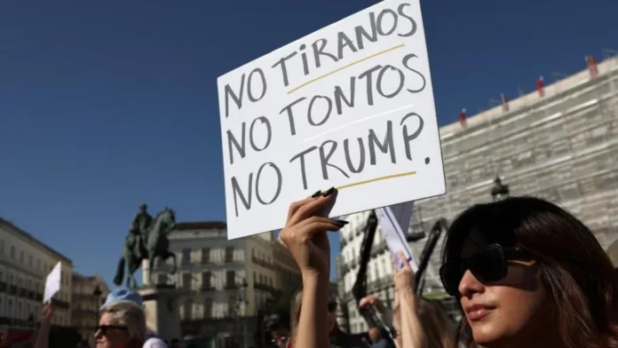 Madrid demonstration