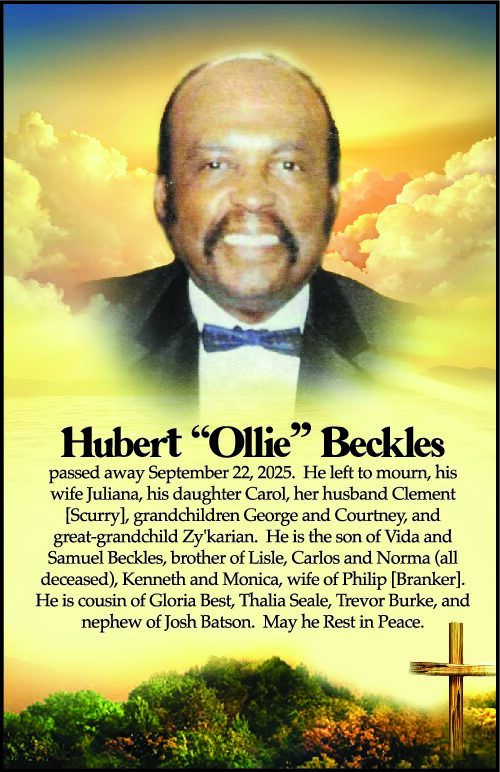 Ollie Beckles fin