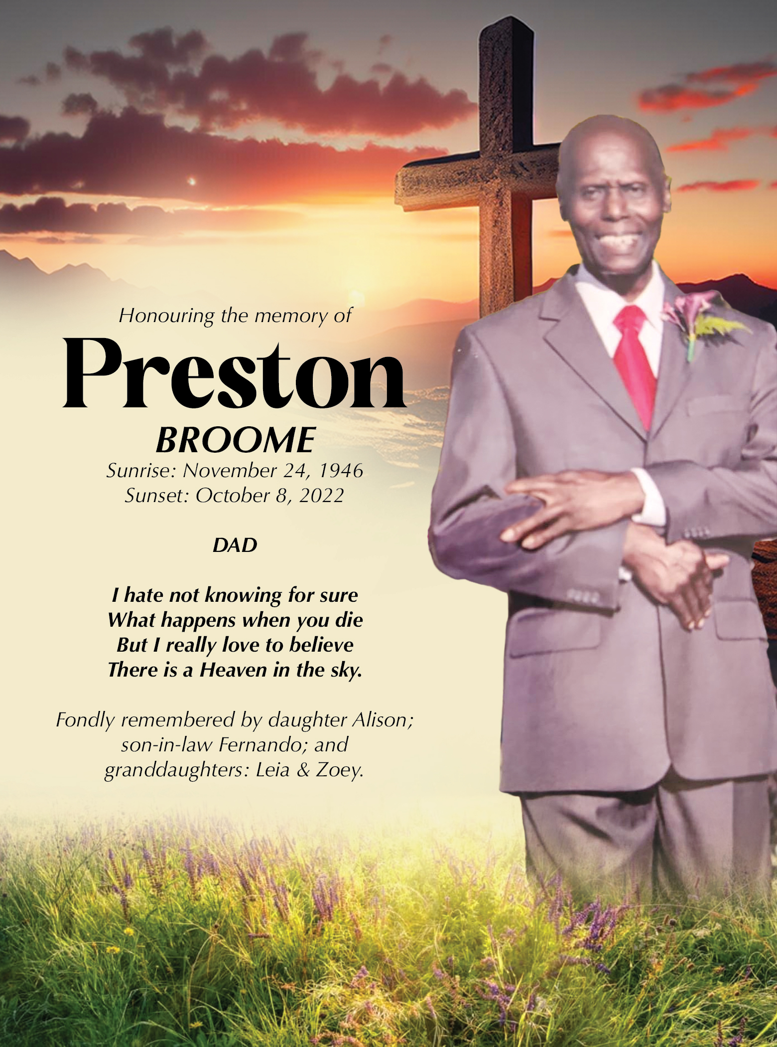 PRESTON BROOME