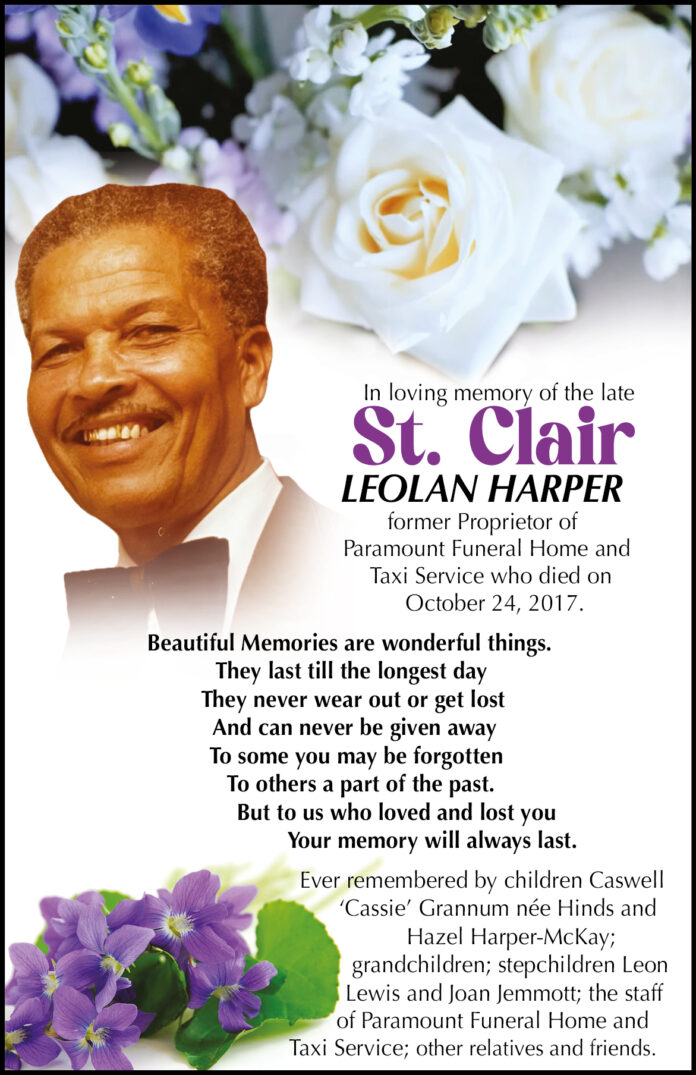 ST CLAIR HARPER