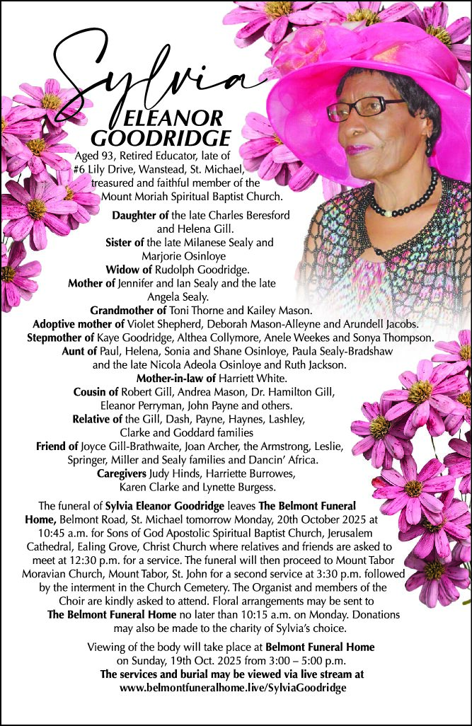 SYLVIA GOODRIDGE