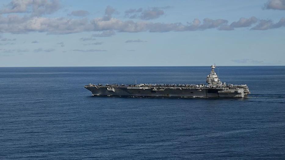 US sends world’s largest warship towards Caribbean as it ramps up military presence
