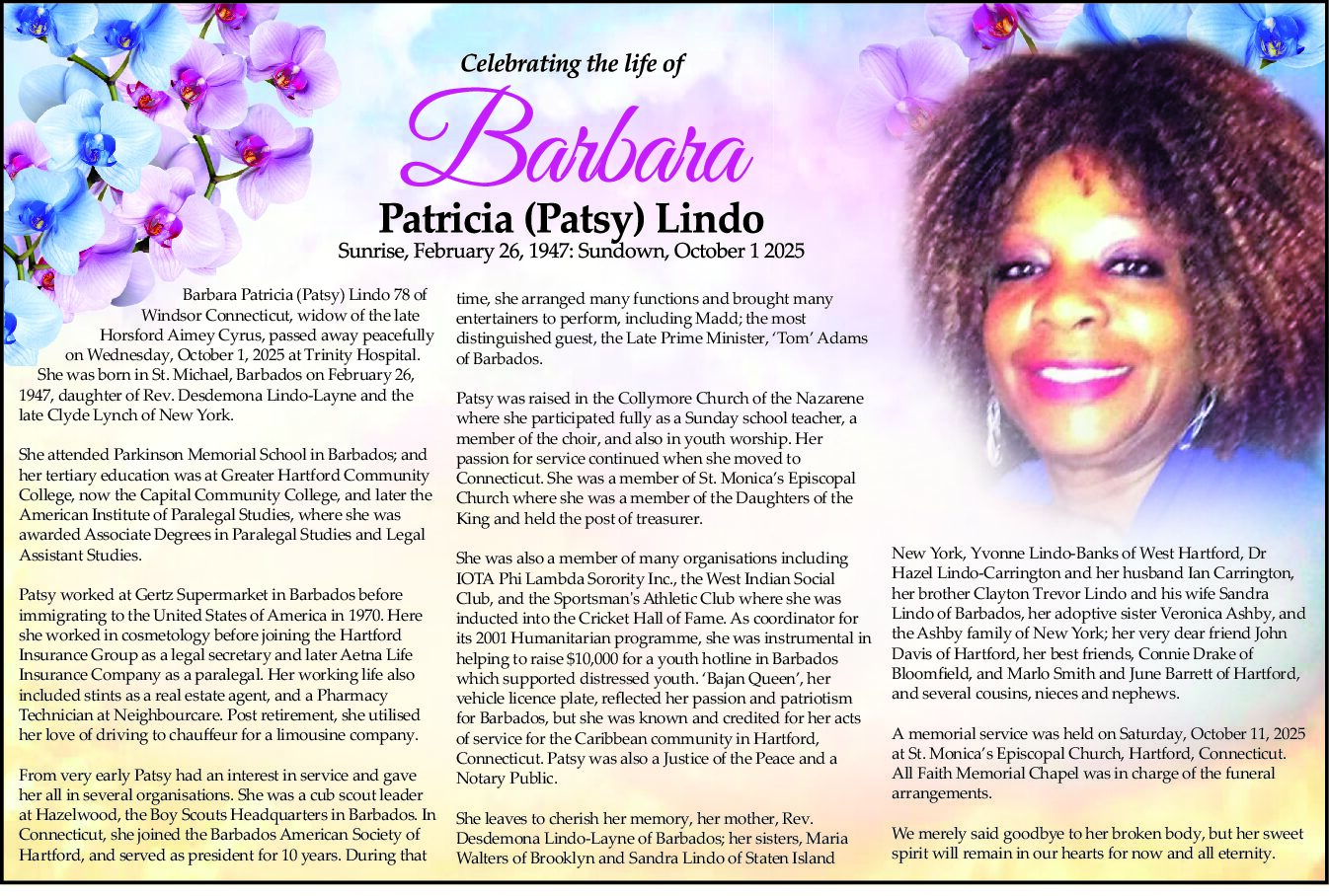 Barbara Lindo fin