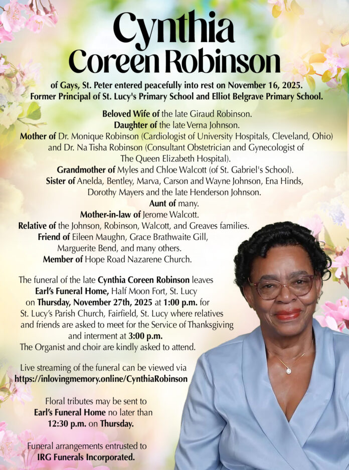 CYNTHIA ROBINSON