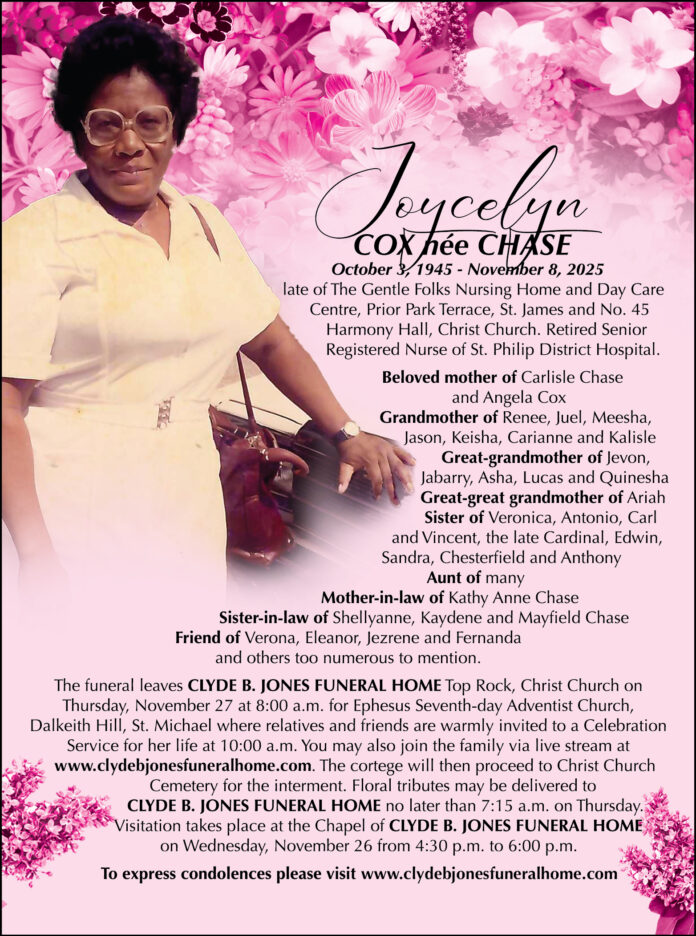 JOYCELYN COX