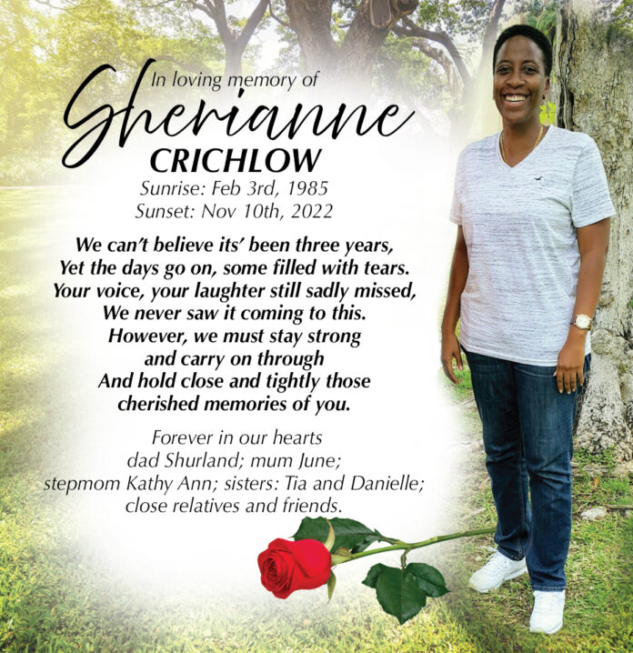 SHERIANNE CRICHLOW