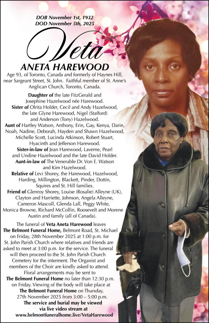 VERA HAREWOOD