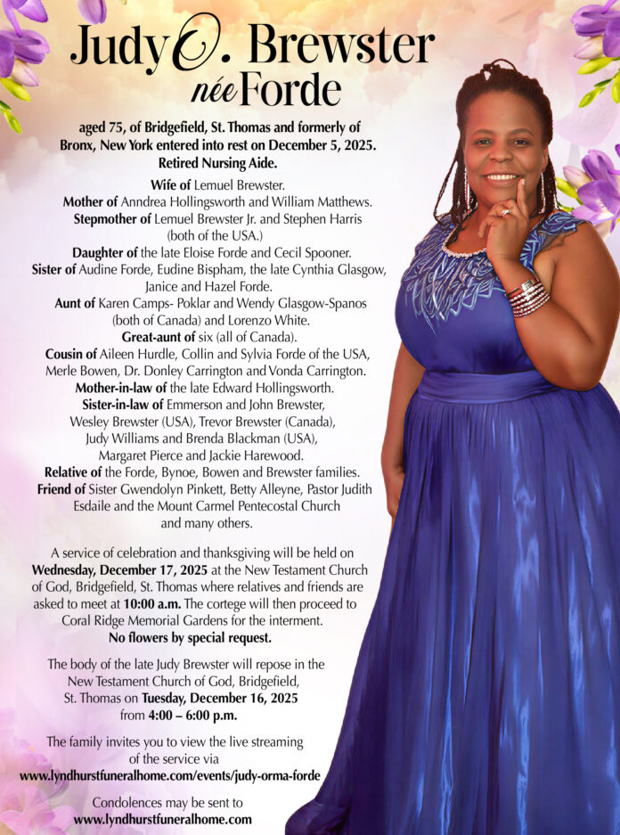 JUDY FORDE