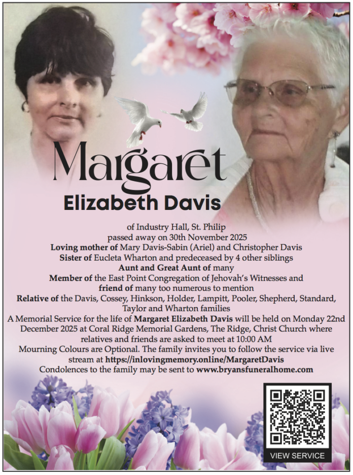 MARGARET DAVIS
