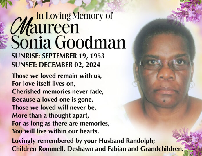 MAUREEN GOODMAN