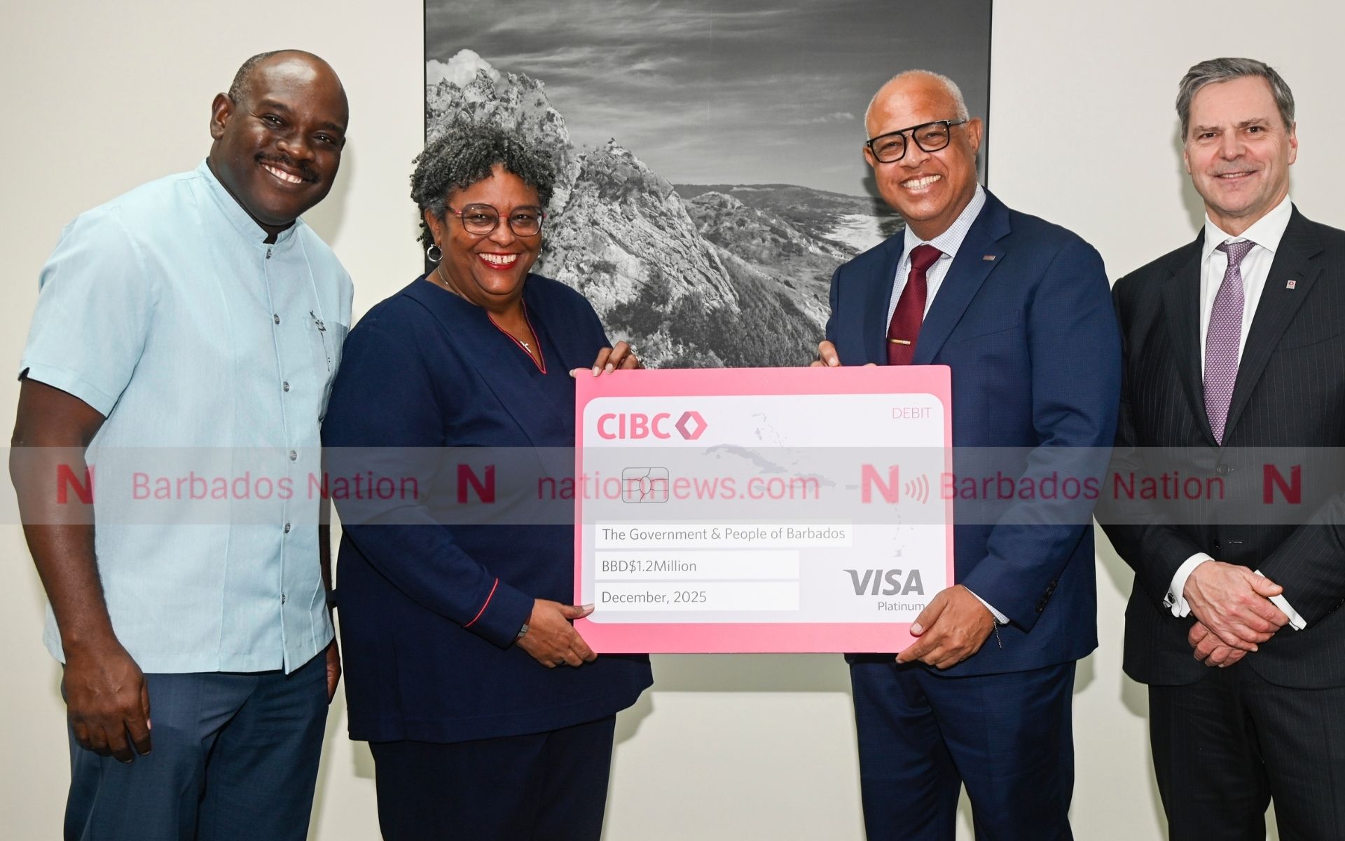 CIBC Caribbean assists with completion of Richard Stoute Amphitheatre