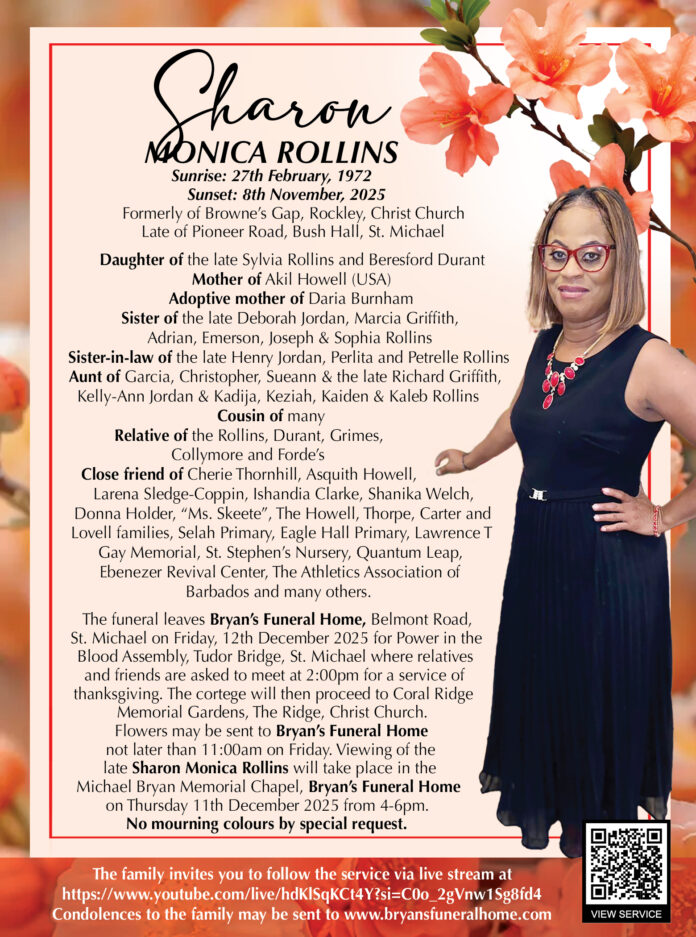SHARON ROLLINS