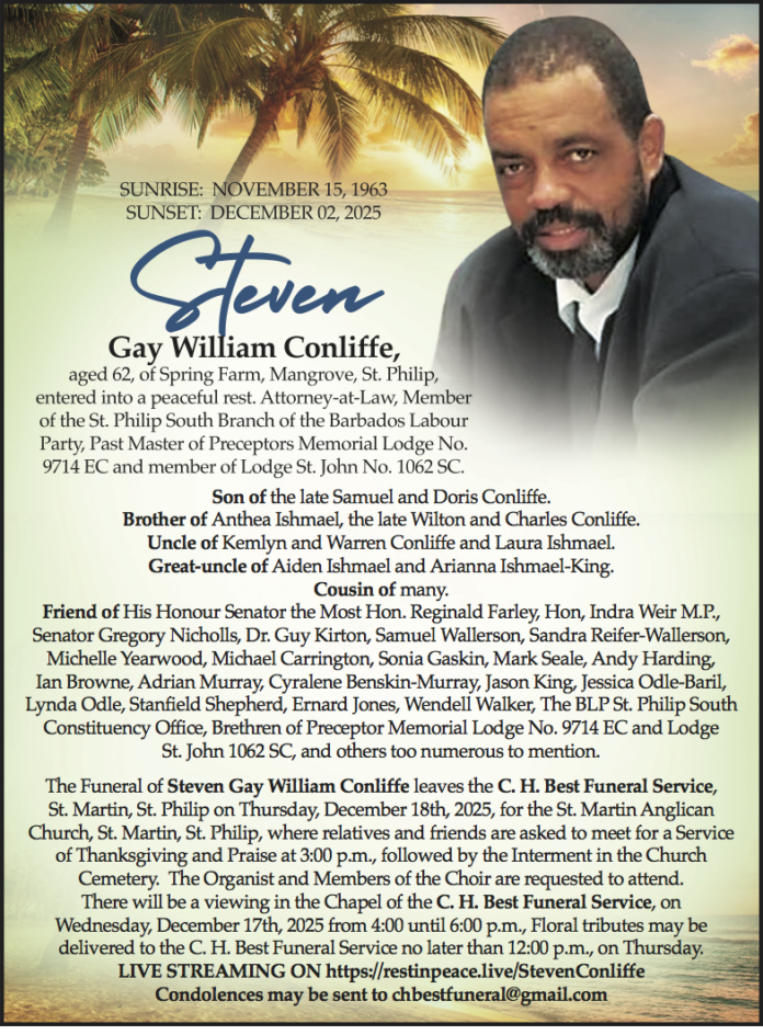 Steven Conliffe fin