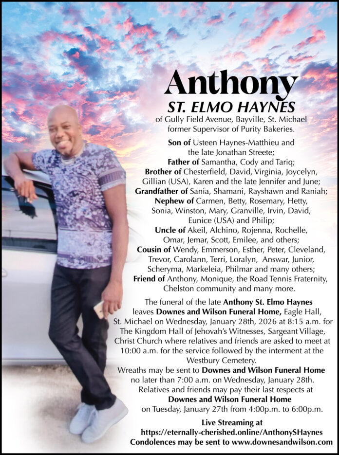 ANTHONY HAYNES