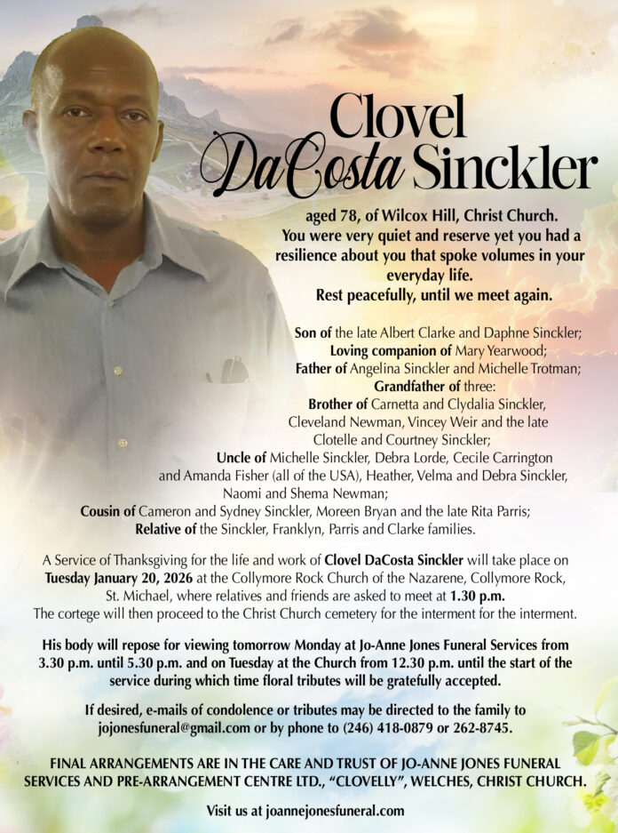 CLOVEL SINCKLER