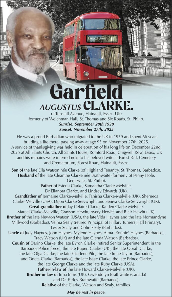 GARFIELD CLARKE