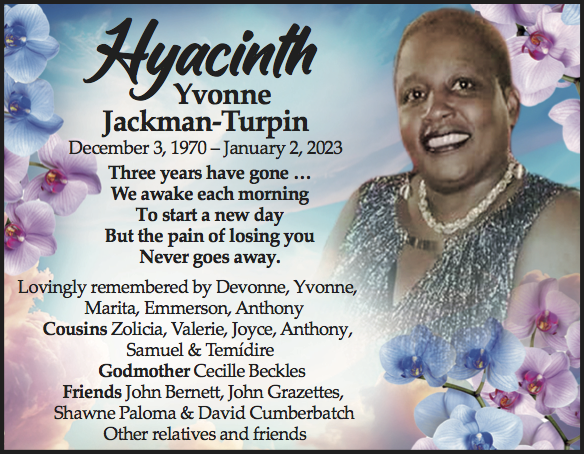 Hyacinth Jackman-Turpin