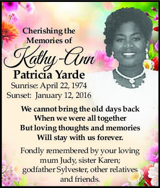 Kathy Ann Yarde