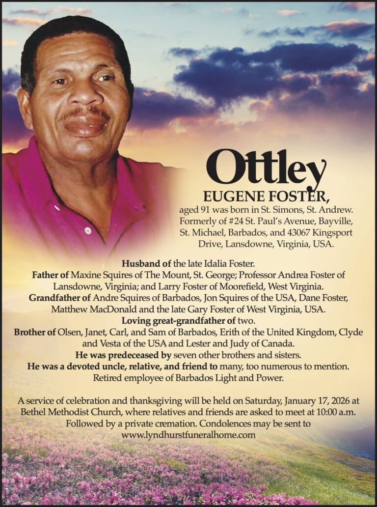 Ottley Eugene Foster