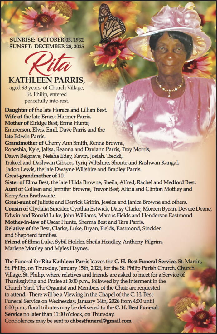 RITA PARRIS fin