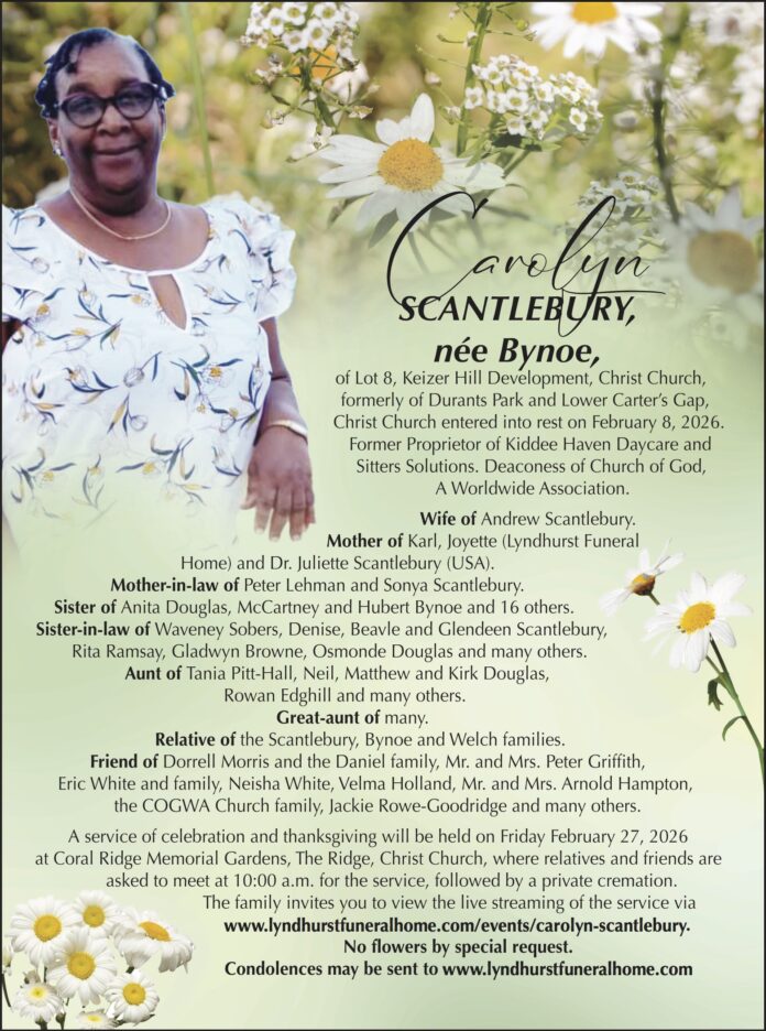CAROLYN SCANTLEBURY