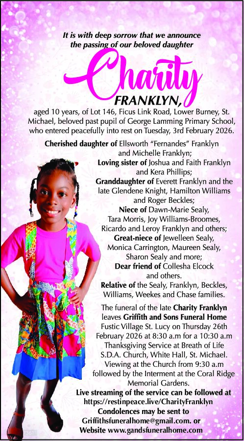 CHARITY FRANKLYN