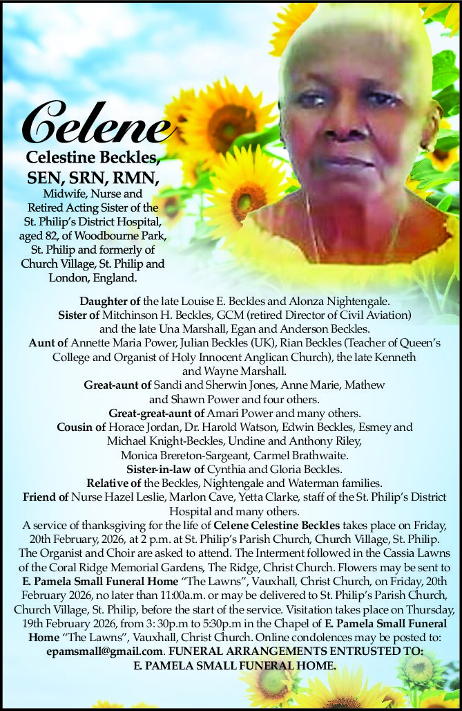 Celene Beckles fin