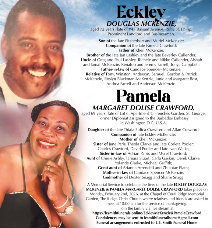 ECKLY MCKENZIE & PAMELA CRAWFORD