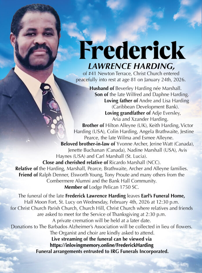FREDERICK HARDING