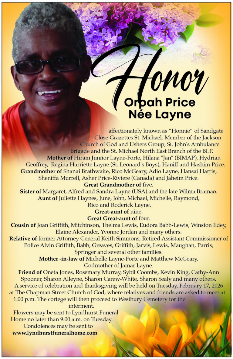 Honor Orpah Price