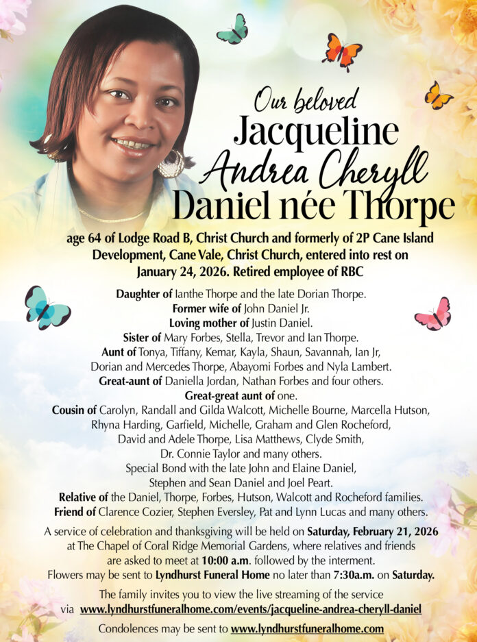 JACCQUELINE DANIEL
