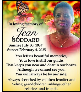 Jean Goddard mem