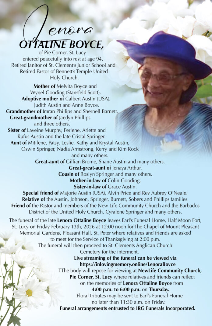 LENORA BOYCE