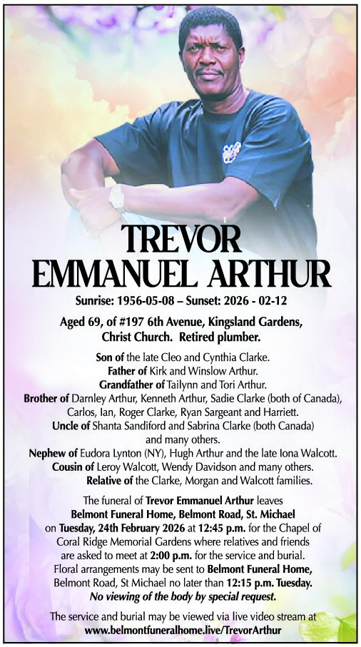 TREVOR ARTHUR