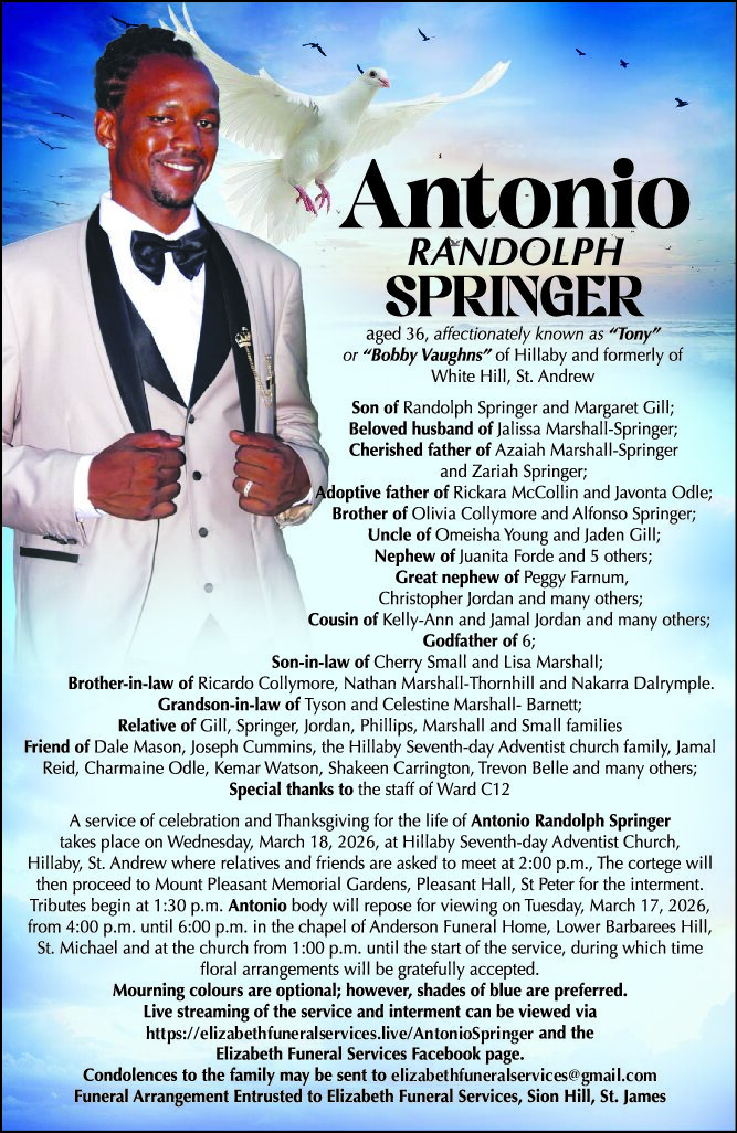 ANTHONIO SPRINGER