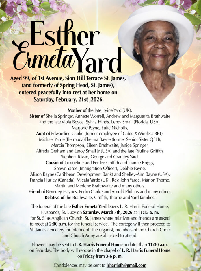 ESTHER YARD