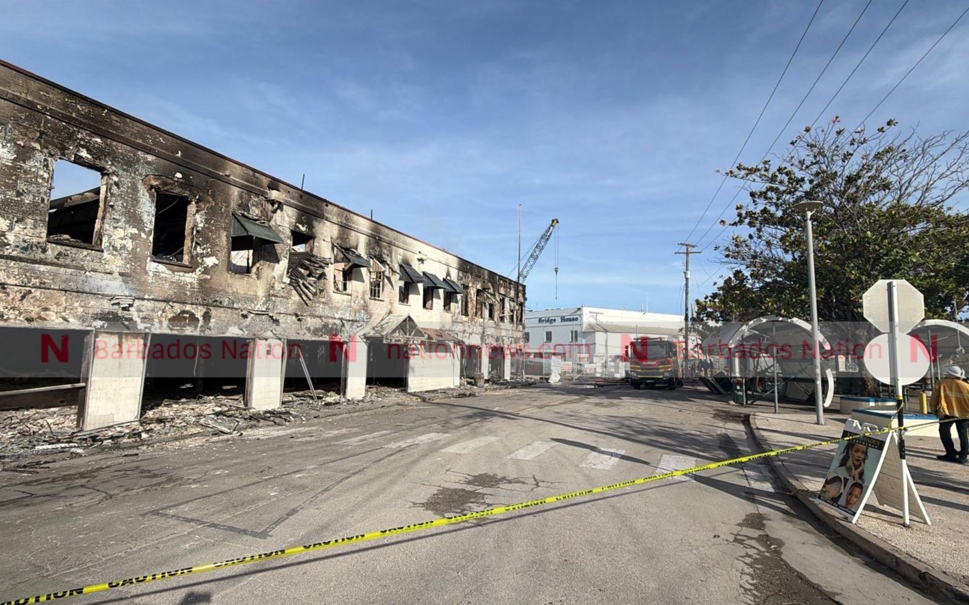 Fire guts old Pierhead property in The City