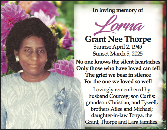 Lorna Thorpe mem