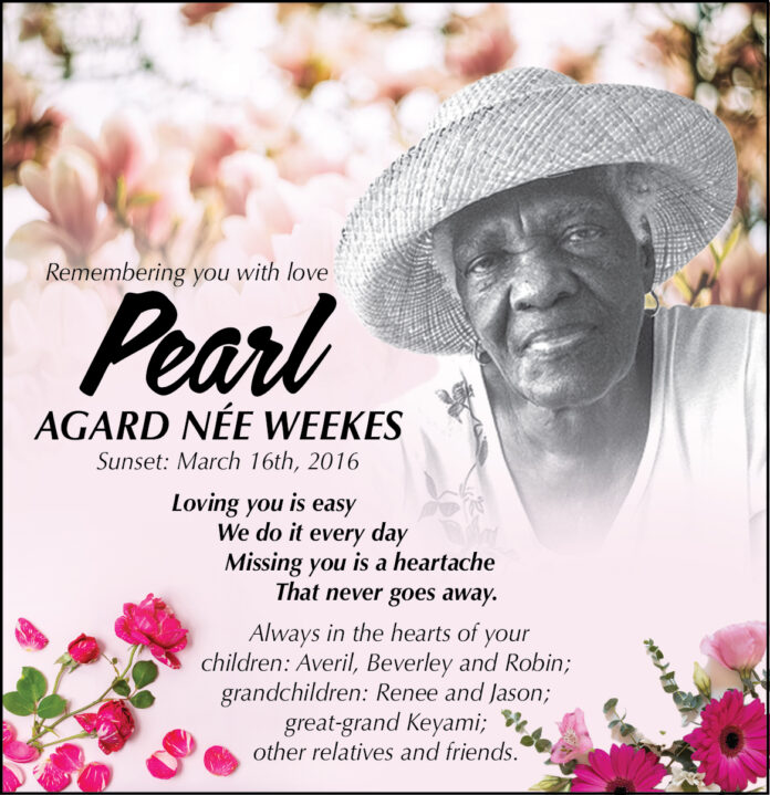 PEARL AGARD