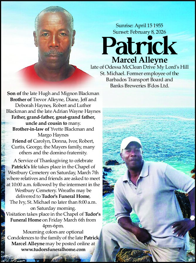 Patrick Alleyne fin
