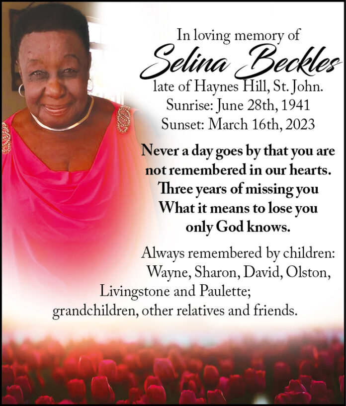SELINA BECKLES
