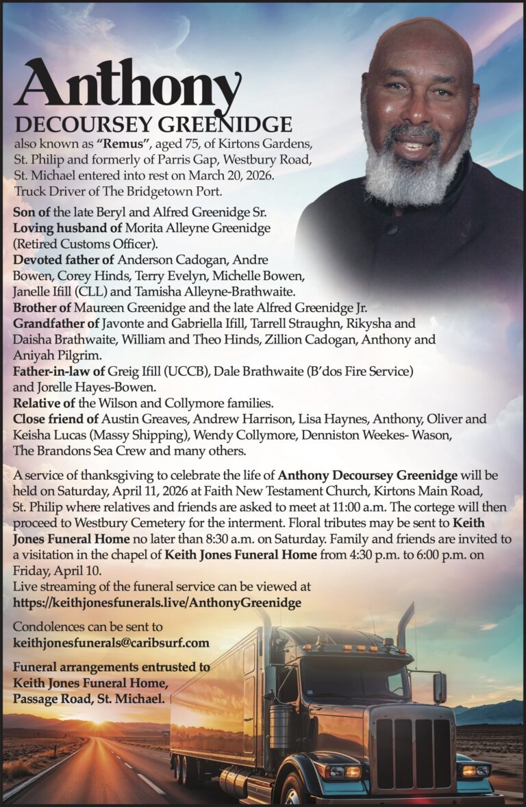 Anthony Decoursey Greenidge