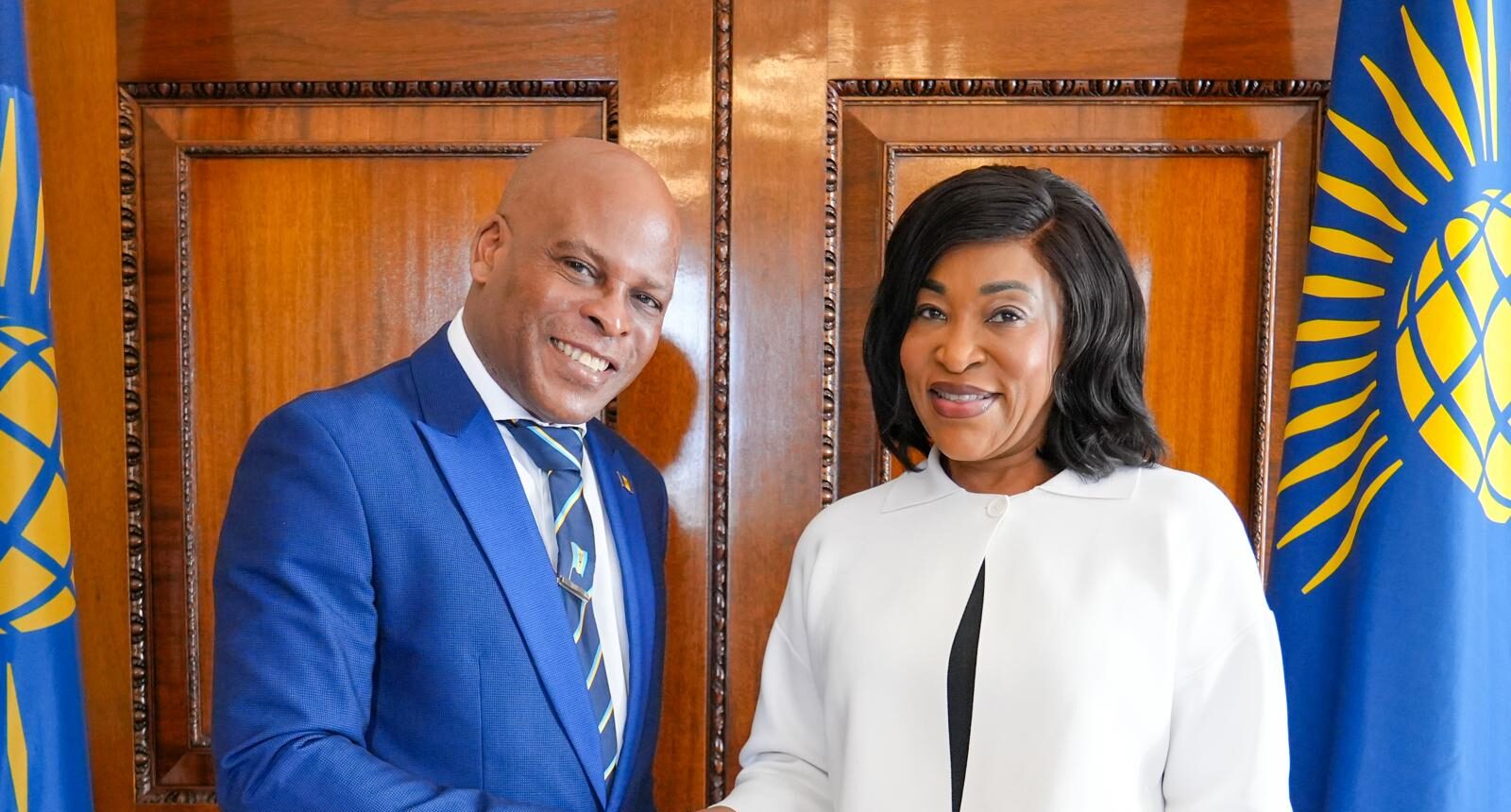 Hinkson meets Commonwealth Secretary-General in London