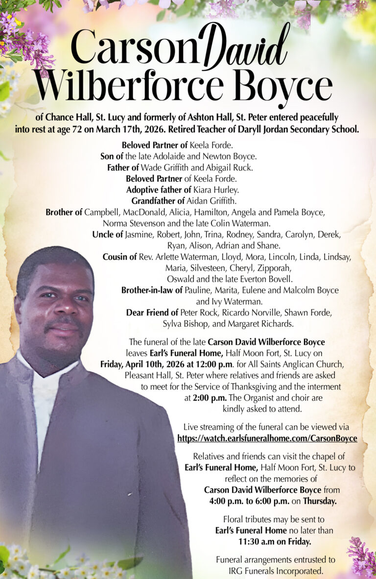 Carson David Wilberforce Boyce