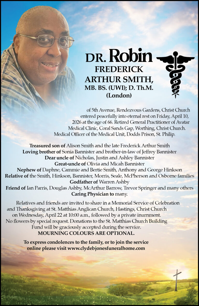 Dr. Robin Frederick Arthur Smith