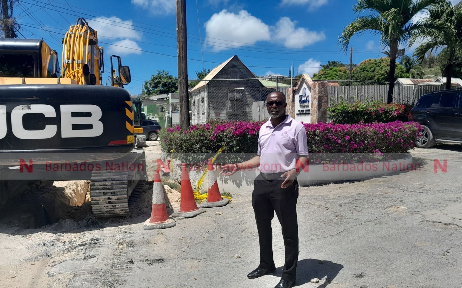 Residents put out by BWA road works