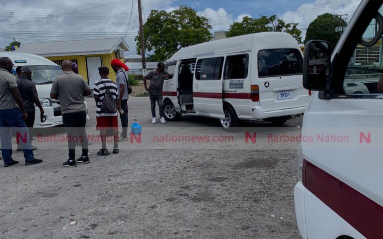 Stabbing incident at Cheapside van stand